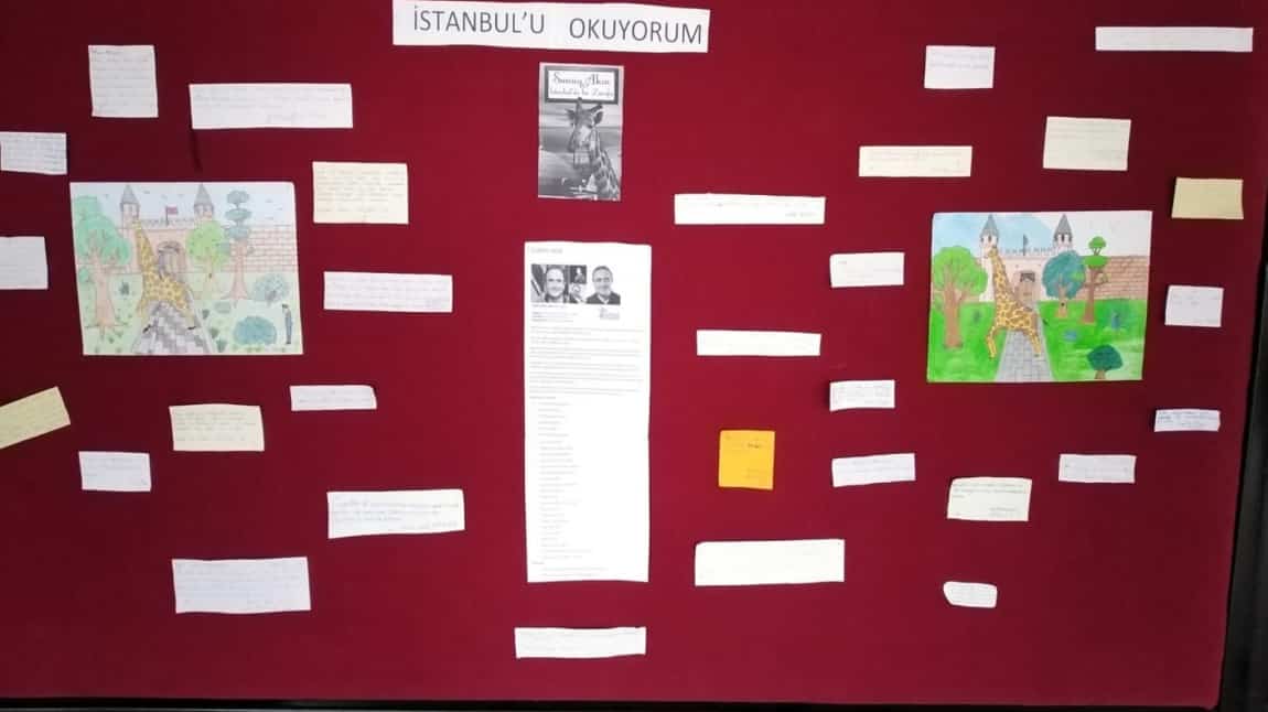 İSTANBUL U OKUYORUM projesi Tuzla Mesleki ve Teknik Anadolu Lisesi